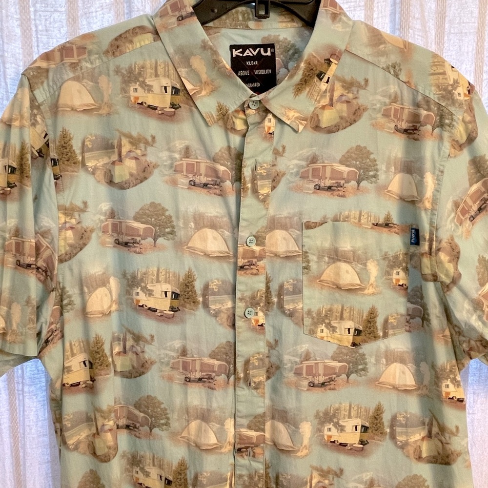 Kavu camp shirt. Super cool.